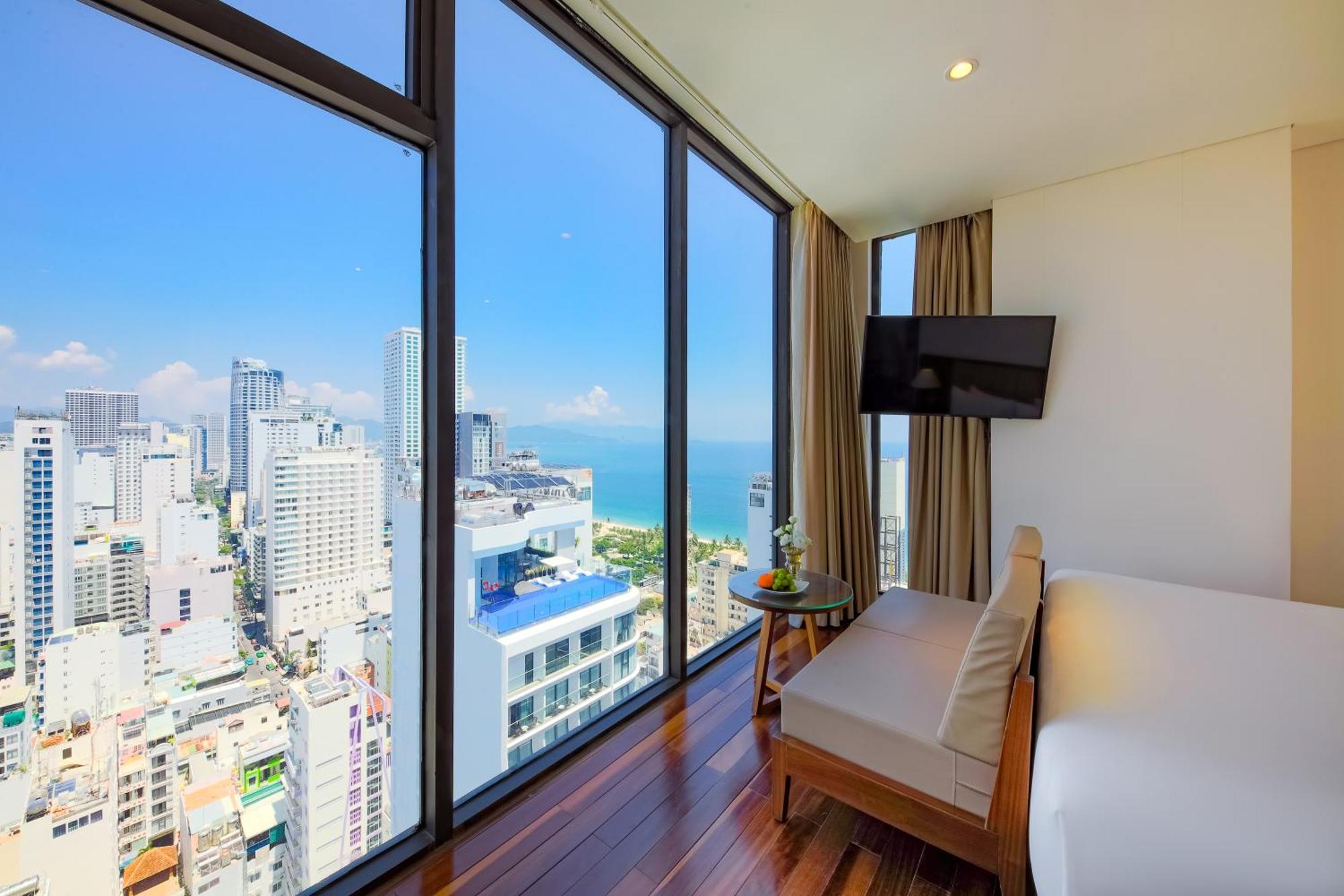 Green Beach Hotel Nha Trang Exteriör bild