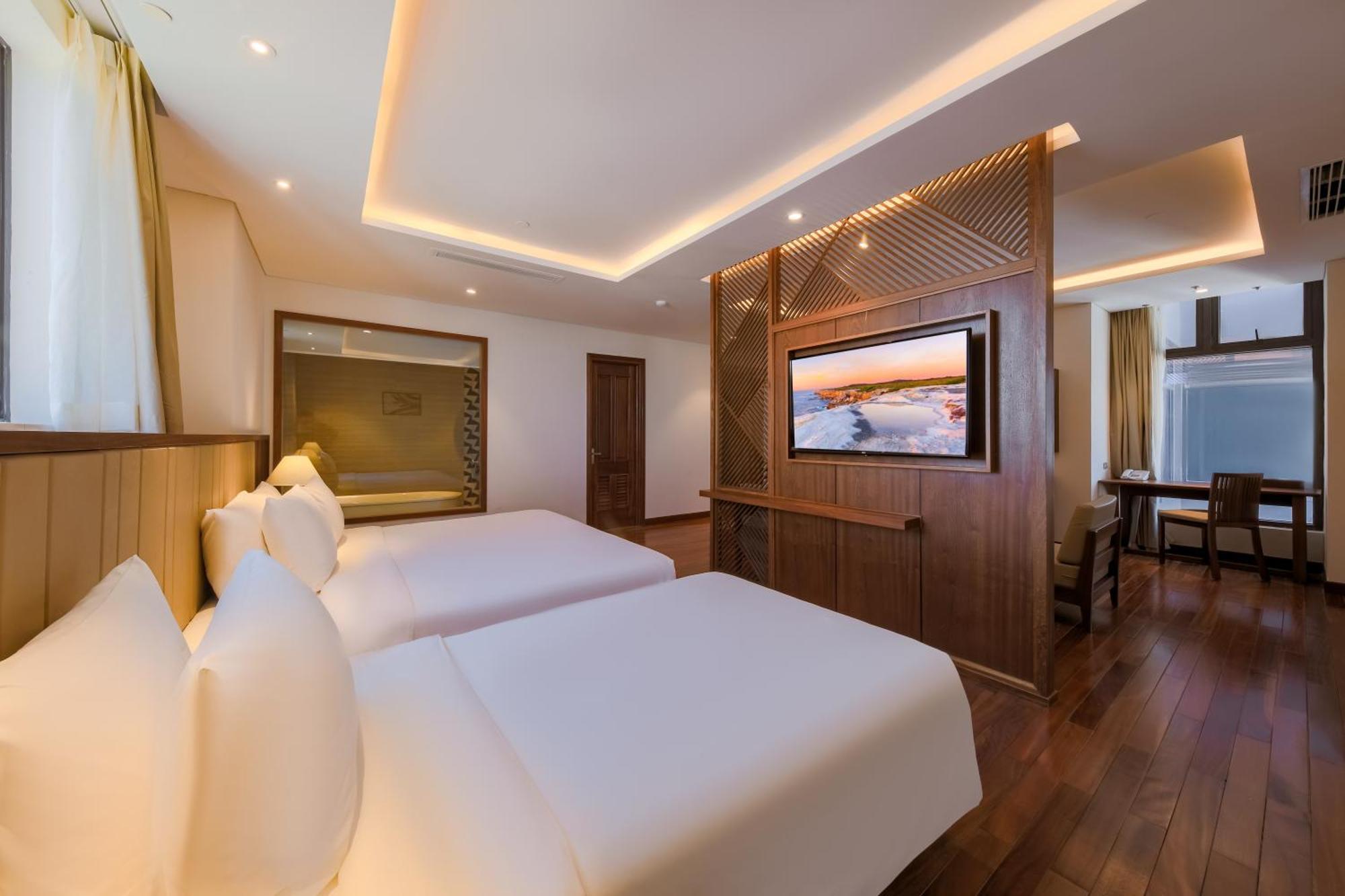 Green Beach Hotel Nha Trang Exteriör bild